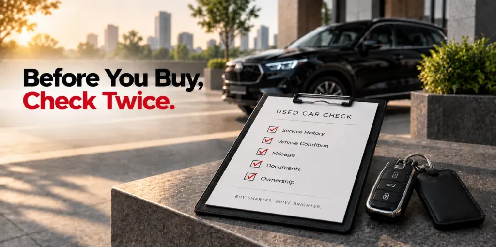Things to Check Before Buying a Used Car in India
